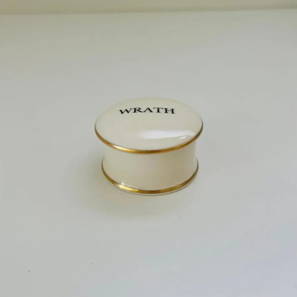 BIG TOMATO COMPANY Trinket Box 7 Deadly Sins WRATH